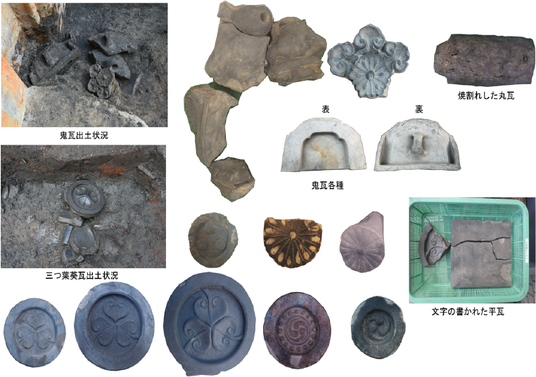 発掘された出土品の数々
